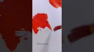 One Stroke Painting for beginners | Flower painting Day - 8 (50 day challenge) | Step by step 😱💕