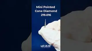 Mini Pointed Cone Bur | Diamond Dental Bur
