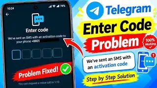 How to Fix Telegram “Enter Code” Problem | We’ve Sent an SMS With an Activation Code