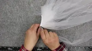 Wedding Bridal Tulle Veil on Comb