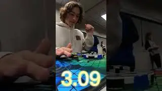 Fastest Rubiks Clock Solves By Person #shorts
