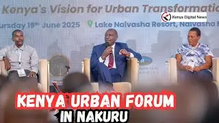 President Ruto Engages Affordable Housing Project Beneficiaries, Graces the Kenya Urban Forum!