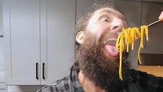 Pasta Dinner Late Night Kitchen Food Play #foodie #video 