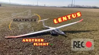 MULTIPLEX LENTUS RR🌤️ another #rcflight ✅ #rcglider #aviationlovers