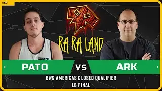 WC3 - [NE] PaTo vs Ark [NE] - LB Final - BWS Americas Closed Qualifier