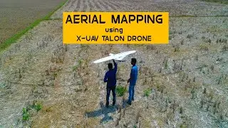 Drone Training India - Aerial Mapping with Talon(X-UAV Drone) - Maavan Drones