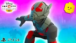 ANTMAN vs IRON MAN - Marvel Superhero Cartoon Video Game PS4 - Disney Infinity 3.0