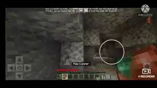how do you fell when you mine copper ore in minecraft 17.1 cave and cliff update #shorts