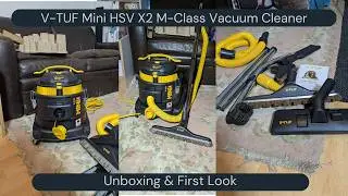 2026 V-TUF Mini HSV X2 M-Class Tough Vacuum! Unboxing, First Look & Demo!