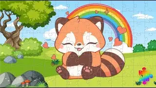 Red Panda Adventure - Jigsaw Puzzle for Kids - Puzzle Planet