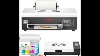 Procolored F8 DTF Printer Review : A4 Roll Feeder White Ink Apparel Printing Machine