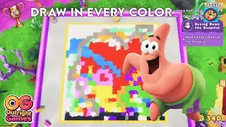 Spongebob The Patrick Star Game - Rainbow, Using Every Color
