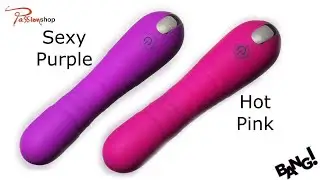 BANG! Thrusting Silicone Vibrator Pink | Compact Waterproof Toy Demo