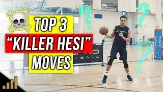 Top 3 DEADLY 'Hesi' Basketball Moves To FREEZE Defenders!