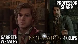 First Potions Class, Meeting Professor Sharp & Garreth Weasley | Hogwarts Legacy 4K Clips