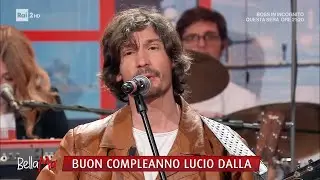 Pierdavide Carone canta Lucio Dalla - BellaMa' 04/03/2024