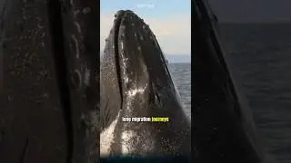 Why do humpback whales have such long migration journeys?. #whale #humpbackwhale #animals