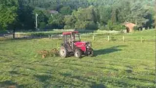 Heuernte 2012 Case 2140 am Wenden