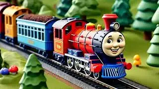 All Aboard the Little Train! 🚂 Sing Along to the Chug, Chug, Chug Nursery Rhyme Adventure