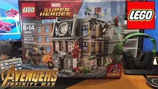 LEGO Marvel Superheroes 76108 Sanctum Sanctorum Showdown Avengers Infinity War Set Unboxing