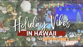Getting into the Christmas spirit in Hawaii