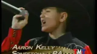 Aaron Kelly - American Idol Contestant singing in Nashville Talent Search TV Contest 2005 at age 12