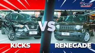 Jeep Renegade x Nissan Kicks Qual &eacute; o melhor? | Comparativo Tony Ve&iacute;culos