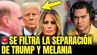 SE FILTRA POR ERROR LA SEPARACI&Oacute;N DE TRUMP Y MELANIA!! UN DESCUIDO LOS DELAT&Oacute;