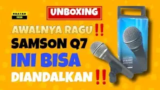 YAKIN MAU PAKAI MIC INI⁉️ UNBOXING SAMSON Q7 YANG COCOK UNTUK PEMULA‼️😎 SOUNDNYA KEREN⁉️