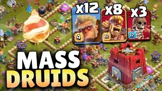 +320 | Mass Druids Attack Strategy TH16 | Legend League Attacks #2 | Clash of Clans