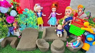 Barbie Doll All Day Routine In Indian Village/Radha Ki Kahani Part -206/Barbie Doll Bedtime Story||