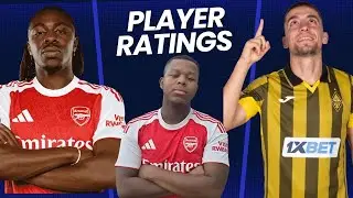Arsenal 3-2 Kairat player ratings