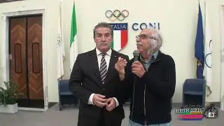 Fabrizio Formichetti dalla Sala d'Onore del CONI per i Premi 