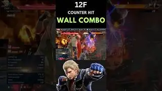 STEVE FOX'S DEADLY 12f WALL COMBO IN TEKKEN 8!