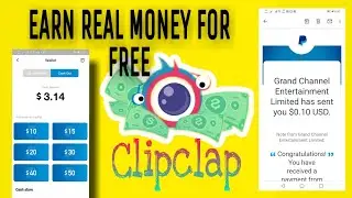 EARN  10$ FOR REAL WITH THIS LEGIT APP #legit #free #clipclap #paypal