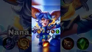 ✅ NANA MLBB BEST BUILD 2025  #mlbb #chouexp #fyp #viral #shorts
