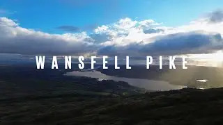 Hiking to Wansfell Pike & Stock Ghyll Force | Drone Lost in the Wind! | Lake District Hiking Vlog