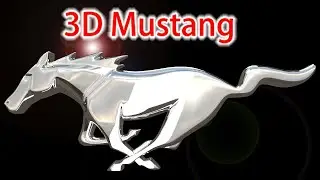 3ds max mustang car modeling