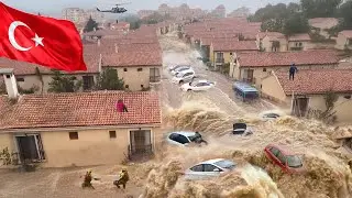 Massive Flash Floods Hit Izmir, Turkey &mdash; City Underwater After Record Rainfall!