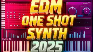 EDM One Shot Synth Pack 2025 || EDM Synth Lead Pack || High Quality Synth Pack || GP FLM