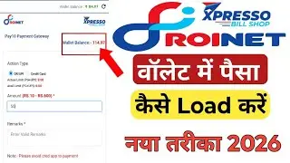 Roinet wallet add Money | Roinet wallet me paisa kaise Dale | roinet wallet loaded money