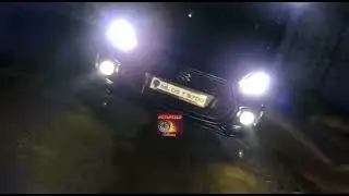 Swift Bodykit, Number Plate Lights and M617 Bi-Led Fog Lamp installed in Swift