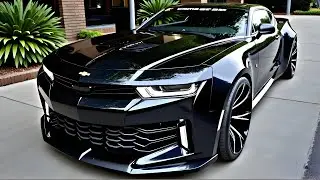 Chevrolet Camaro SS 2026 возвращается – брутальная мощь V8, потрясающий внешний вид и настоящее б...