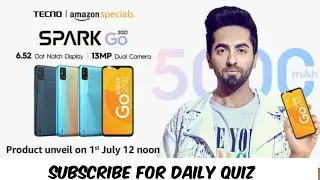 Guess the launch price of Tecno Spark Go 2021 and stand a chance to win the smartphone