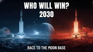 US vs China: Who Wins the 2030 Moon Base Race ?