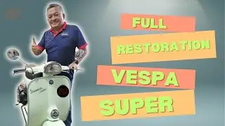 ПОЛНАЯ ВОССТАНОВЛЕНИЕ VESPA SUPER MR.LIM