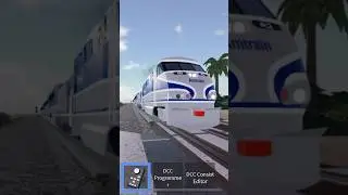 Amtrak F59PHI #452 rescuing a 44 minutes late #774 flying through Cardiff By The Sea
