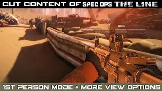 Cut Content of Spec Ops: The Line - 1st-Person Mode and More Camera Options