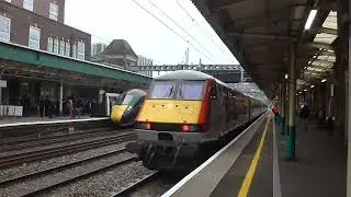 Transport For Wales Class 67 & DVT no's: 67008-82229 @ Newport {1V33} 04/07/2023.