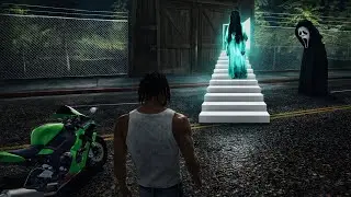 Franklin and sinchan 😱 want to go to the haunted jungle @#Ajju gaming 🔥 Indian bike 3D 